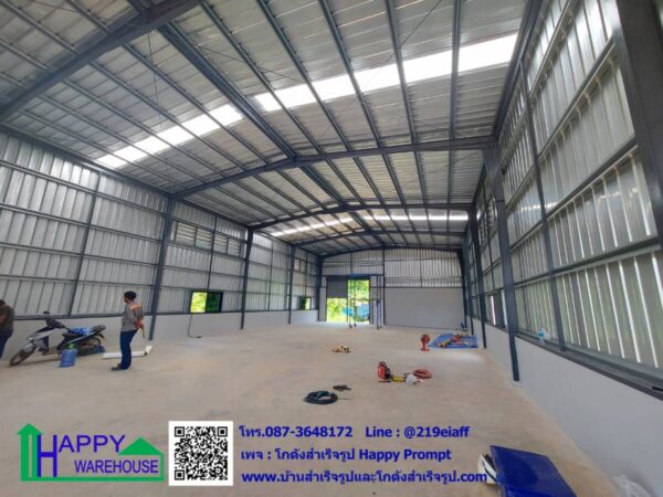 โกดังสำเร็จรูป HW-H 12x25x6 m. - Image 5