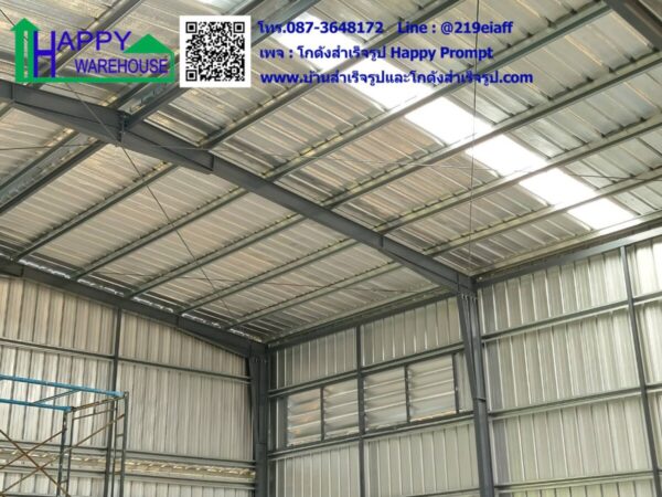 โกดังสำเร็จรูป HW-H 12x25x6 m. - Image 6