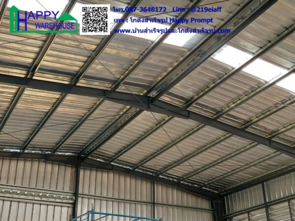 โกดังสำเร็จรูป HW-H 12x25x6 m. - Image 7