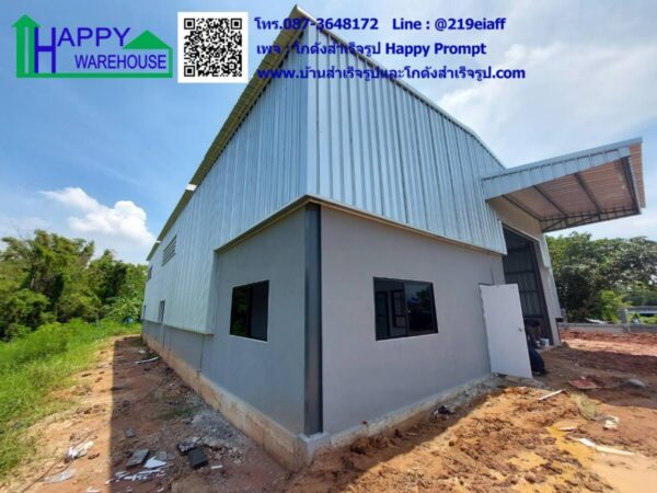 โกดังสำเร็จรูป HW-H 12x25x6 m. - Image 8