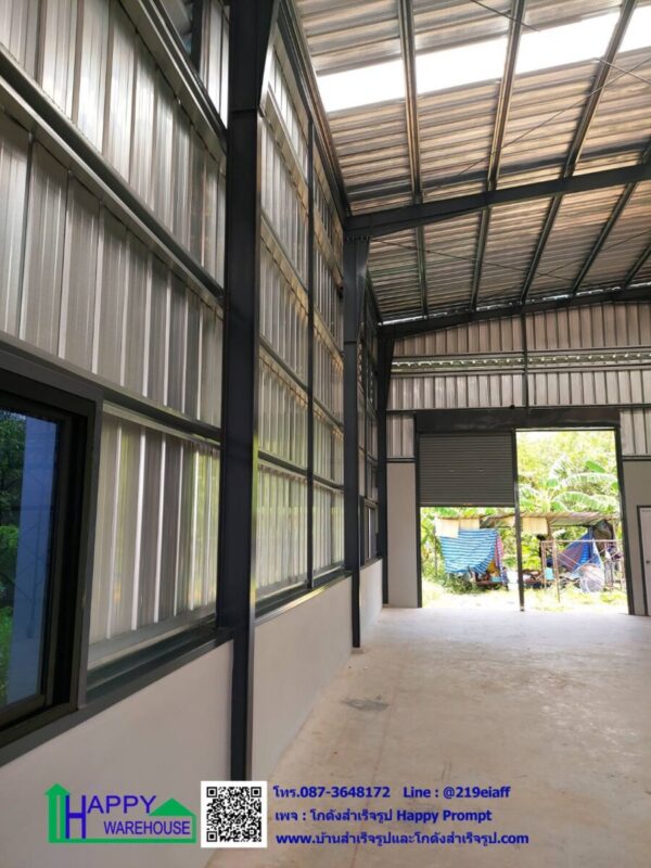 โกดังสำเร็จรูป HW-H 12x25x6 m. - Image 9