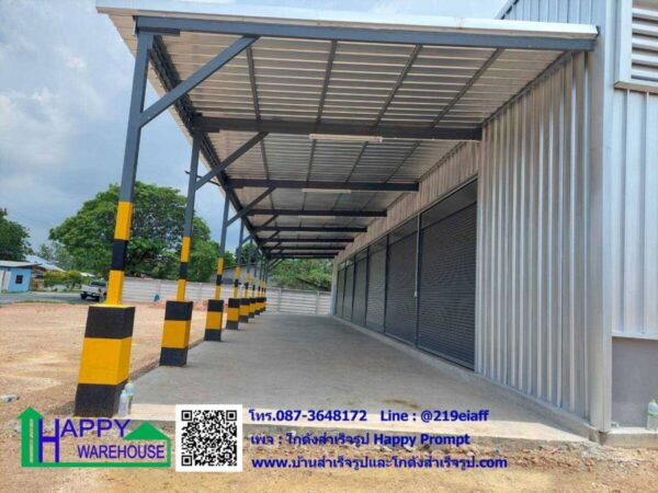 โกดังสำเร็จรูป HW-C 15x30x6 m. - Image 4