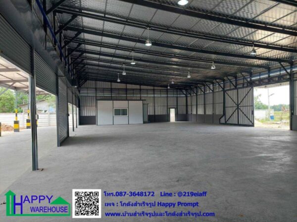 โกดังสำเร็จรูป HW-C 15x30x6 m. - Image 8