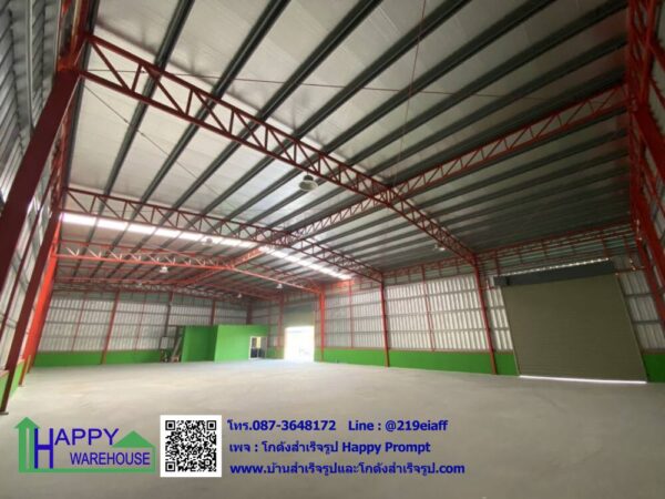 โกดังสำเร็จรูป HW-HC 16x30x6 เมตร - Image 3