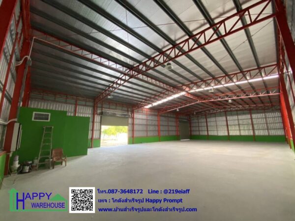 โกดังสำเร็จรูป HW-HC 16x30x6 เมตร - Image 4