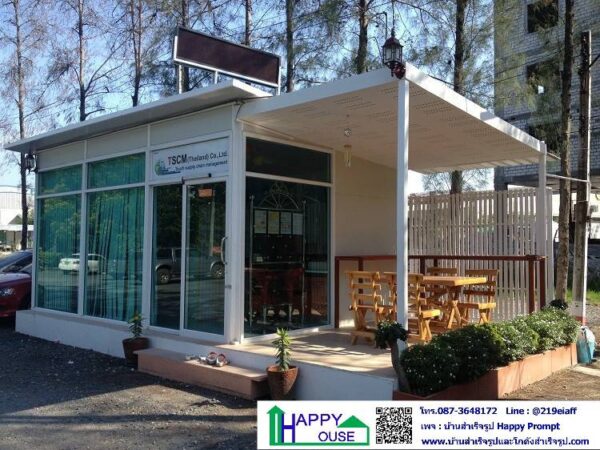 ออฟฟิตสำเร็จรูป ขนาด 3.60×5.40m. ผนังEPSกันร้อน - Image 2