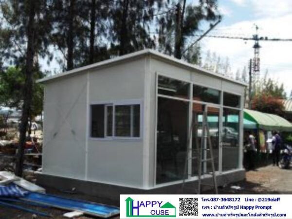 ออฟฟิตสำเร็จรูป ขนาด 3.60×5.40m. ผนังEPSกันร้อน - Image 3