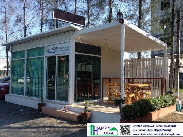 ออฟฟิตสำเร็จรูป ขนาด 3.60×5.40m. ผนังEPSกันร้อน - Image 4