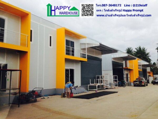 โรงงานสำเร็จรูป HW-CT 20 x 36 x 7 เมตร - Image 2