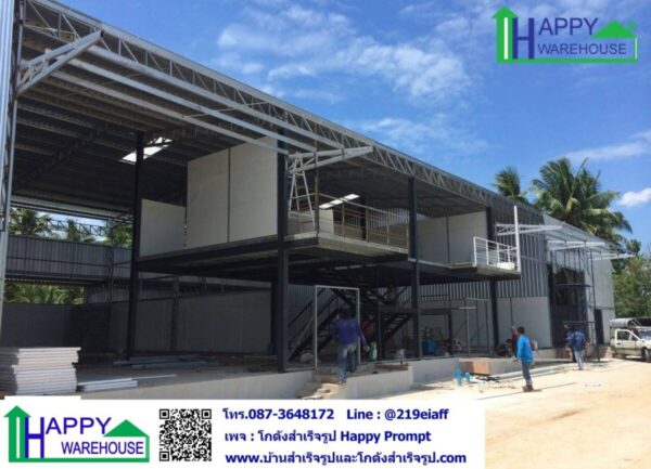 โรงงานสำเร็จรูป HW-CT 20 x 36 x 7 เมตร - Image 4