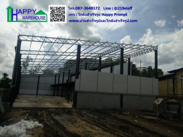 โรงงานสำเร็จรูป HW-CT 20 x 36 x 7 เมตร - Image 6