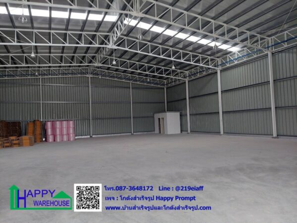 โกดังสำเร็จรูป HW-HC 20x25x6 ม. - Image 3