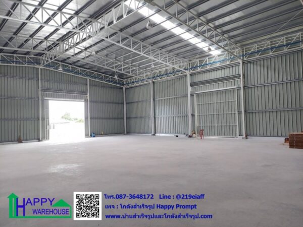 โกดังสำเร็จรูป HW-HC 20x25x6 ม. - Image 5
