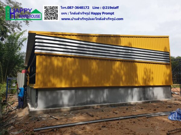 โกดังสำเร็จรูป HW-C ขนาด 10x15x5 เมตร - Image 7