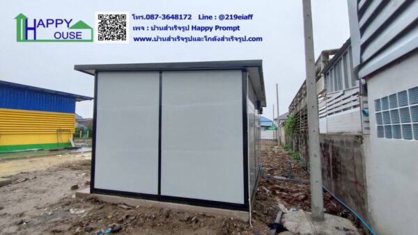 บ้านสำเร็จรูป รีสอร์ท ออฟฟิศ-สำนักงาน บ้านพักส่วนตัว ขนาด 3.6x5.4x2.87 m. - Image 3