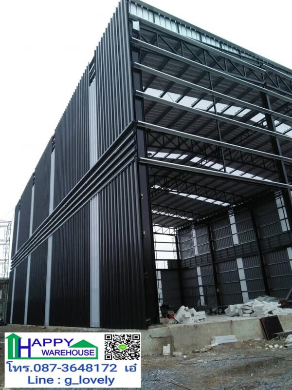 โกดังสำเร็จรูป HW-HC  18x24x9 เมตร - Image 5