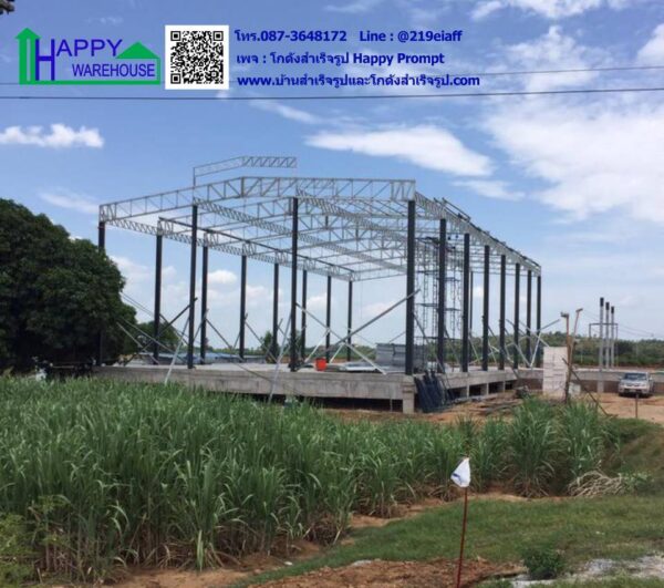 โรงงานผลิตน้ำดื่ม HW-HC 18x35x9 ม.  กาญจนบุรี - Image 4