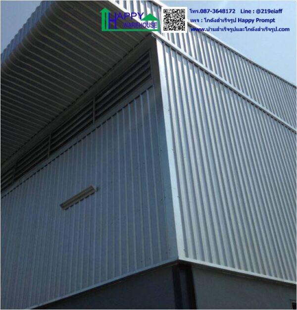 โกดังสำเร็จรูป HW-HC 20x30x6 m. บางบ่อ สมุทรปราการ - Image 4