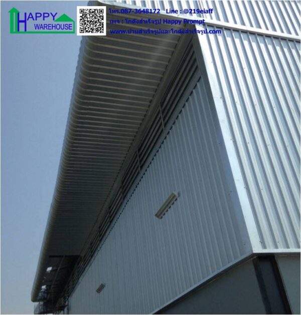 โกดังสำเร็จรูป HW-HC 20x30x6 m. บางบ่อ สมุทรปราการ - Image 6