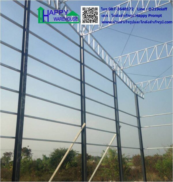 โกดังสำเร็จรูป HW-HC 20x30x6 m. บางบ่อ สมุทรปราการ - Image 9