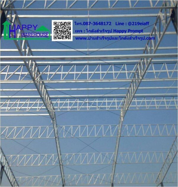 โกดังสำเร็จรูป HW-HC 20x30x6 m. บางบ่อ สมุทรปราการ - Image 10