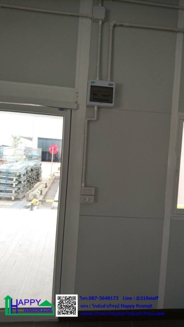 ออฟฟิศสำเร็จรูป MK-59 ขนาด 9.10 x 16.38 x 2.87  m. นิคมปิ่นทอง - Image 9