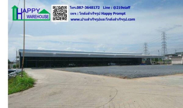อาคารเรียนโครงสร้างเหล็ก HW-HC 15x66x6 m. ลาดกระบัง กรุงเทพฯ - Image 3