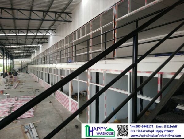อาคารเรียนโครงสร้างเหล็ก HW-HC 15x66x6 m. ลาดกระบัง กรุงเทพฯ - Image 5