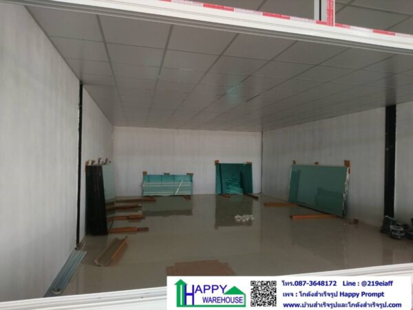 อาคารเรียนโครงสร้างเหล็ก HW-HC 15x66x6 m. ลาดกระบัง กรุงเทพฯ - Image 6