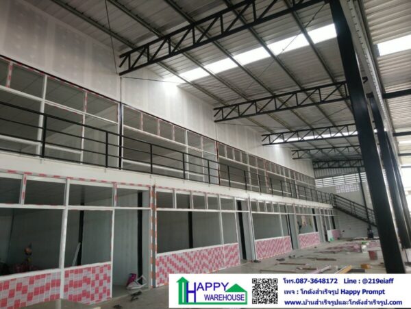 อาคารเรียนโครงสร้างเหล็ก HW-HC 15x66x6 m. ลาดกระบัง กรุงเทพฯ - Image 7