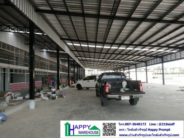 อาคารเรียนโครงสร้างเหล็ก HW-HC 15x66x6 m. ลาดกระบัง กรุงเทพฯ - Image 11