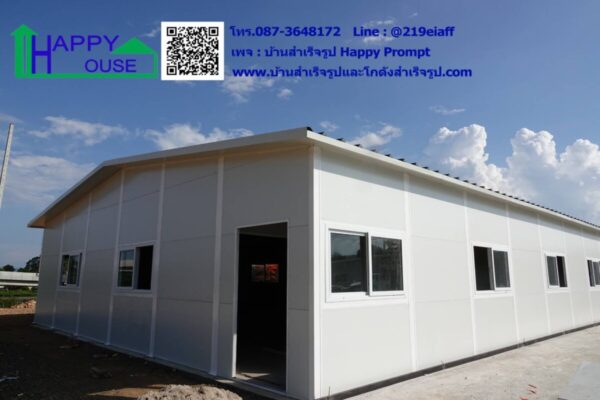 โกดังสำเร็จรูป HW-C ขนาด 5.76x75.9x3.1 เมตร - Image 2