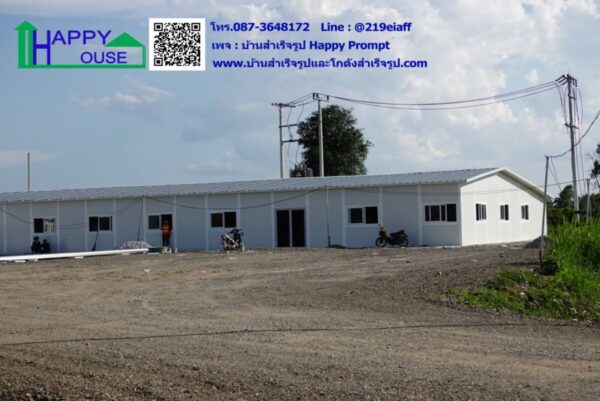 โกดังสำเร็จรูป HW-C ขนาด 5.76x75.9x3.1 เมตร - Image 5