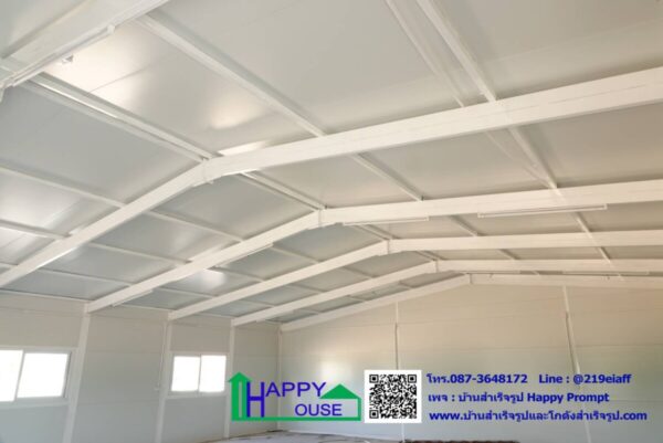 โกดังสำเร็จรูป HW-C ขนาด 5.76x75.9x3.1 เมตร - Image 6