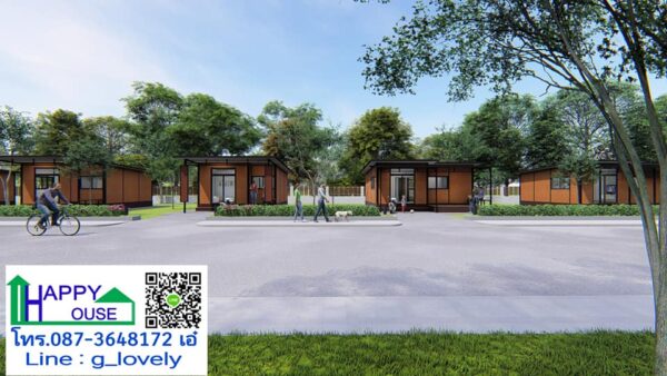 แบบบ้านโมเดิร์นลายไม้สไตล์รีสอร์ท 2 ห้องนอน - Image 7