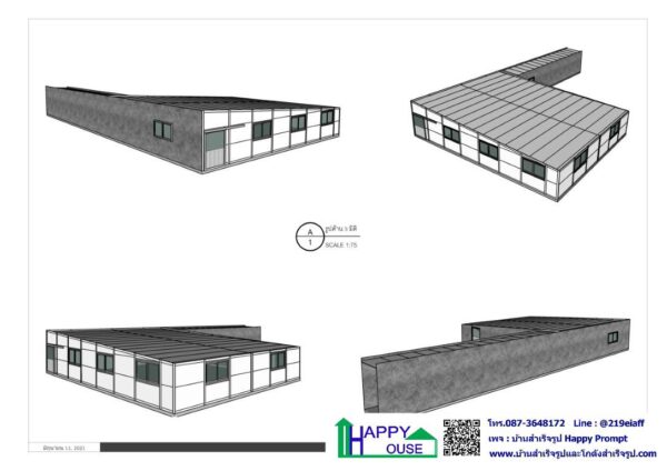 งานกั้นห้องปลอดเชื้อสำหรับเพาะต้นไม้ ขนาด 11.5x11.9 เมตร สูง 3 เมตร - Image 5