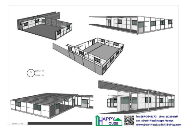งานกั้นห้องปลอดเชื้อสำหรับเพาะต้นไม้ ขนาด 11.5x11.9 เมตร สูง 3 เมตร - Image 6