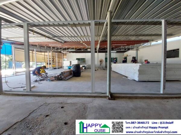 งานกั้นห้องปลอดเชื้อสำหรับเพาะต้นไม้ ขนาด 11.5x11.9 เมตร สูง 3 เมตร - Image 17
