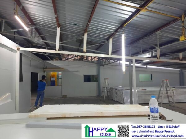 งานกั้นห้องปลอดเชื้อสำหรับเพาะต้นไม้ ขนาด 11.5x11.9 เมตร สูง 3 เมตร - Image 20