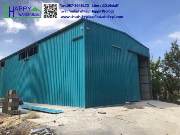 โกดังสำเร็จรูป HW-C 11X38.50X6 เมตร  เพชรบุรี - Image 2