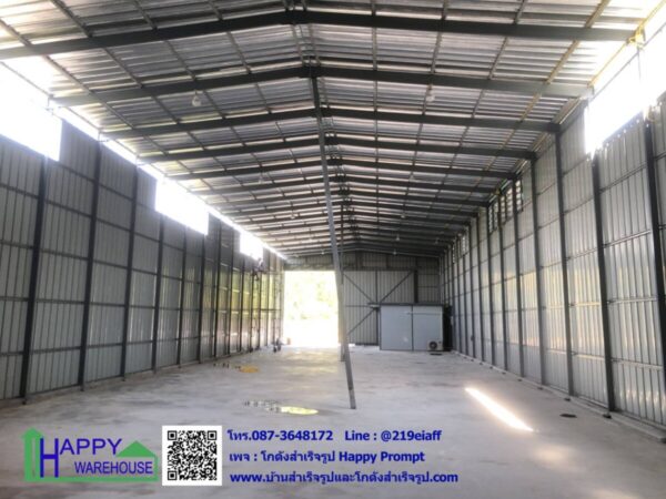 โกดังสำเร็จรูป HW-C 11X38.50X6 เมตร  เพชรบุรี - Image 5