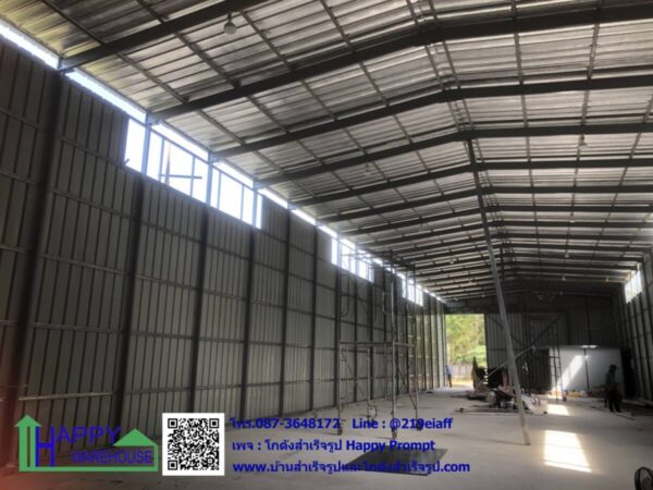 โกดังสำเร็จรูป HW-C 11X38.50X6 เมตร  เพชรบุรี - Image 6