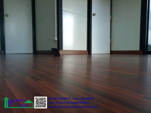 บ้านสำเร็จรูป MK-25 ขนาด 3.64x7.28x2.87 เมตร 1ห้องนอน  1ห้องโถง 1ห้องน้ำ พร้อมชายคายื่นหน้า-หลัง - Image 11