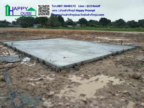 บ้านสำเร็จรูป MK-25 ขนาด 3.64x7.28x2.87 เมตร 1ห้องนอน  1ห้องโถง 1ห้องน้ำ พร้อมชายคายื่นหน้า-หลัง - Image 23