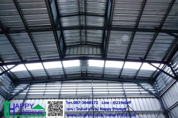 โกดังสำเร็จรูป HW-C ขนาด 9x20x6 เมตร - Image 4