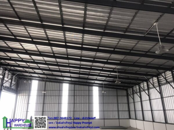 โกดังสำเร็จรูป HW-C 15x24x6 เมตร - Image 5