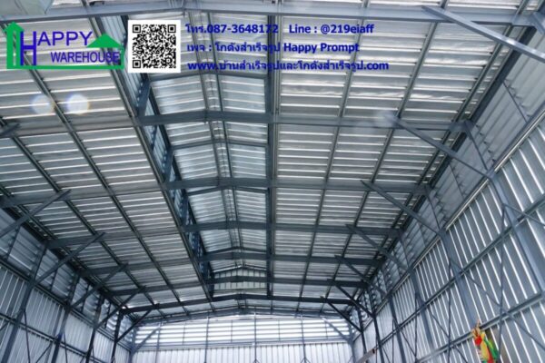 โกดังสำเร็จรูป HW-C ขนาด 9x20x6 เมตร - Image 5