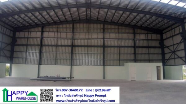 โกดังสำเร็จรูป HW-H  20x25x8 เมตร รังสิต-ลำลูกกา - Image 7