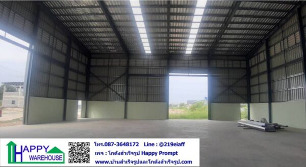 โกดังสำเร็จรูป HW-H  20x25x8 เมตร รังสิต-ลำลูกกา - Image 8
