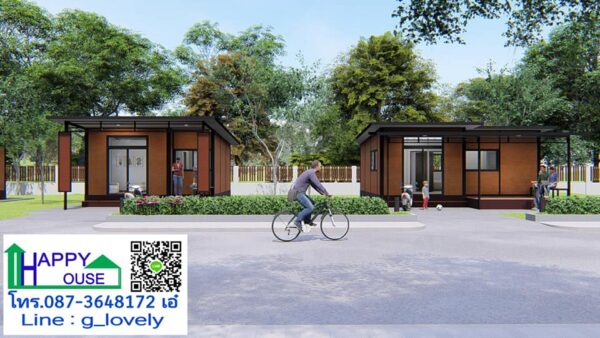 แบบบ้านโมเดิร์นลายไม้สไตล์รีสอร์ท 1 ห้องนอน - Image 7